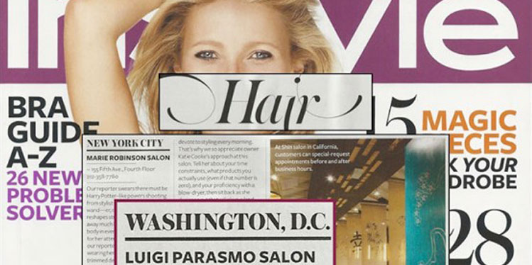 Magazine Picture, Luigi Parasmo Salon & Spa DC
